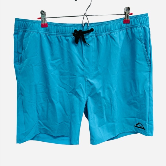 Reef Mens 17" Outseam Swimming Fishing Boardshorts Jackson Blue Size XL - Picture 5 of 9